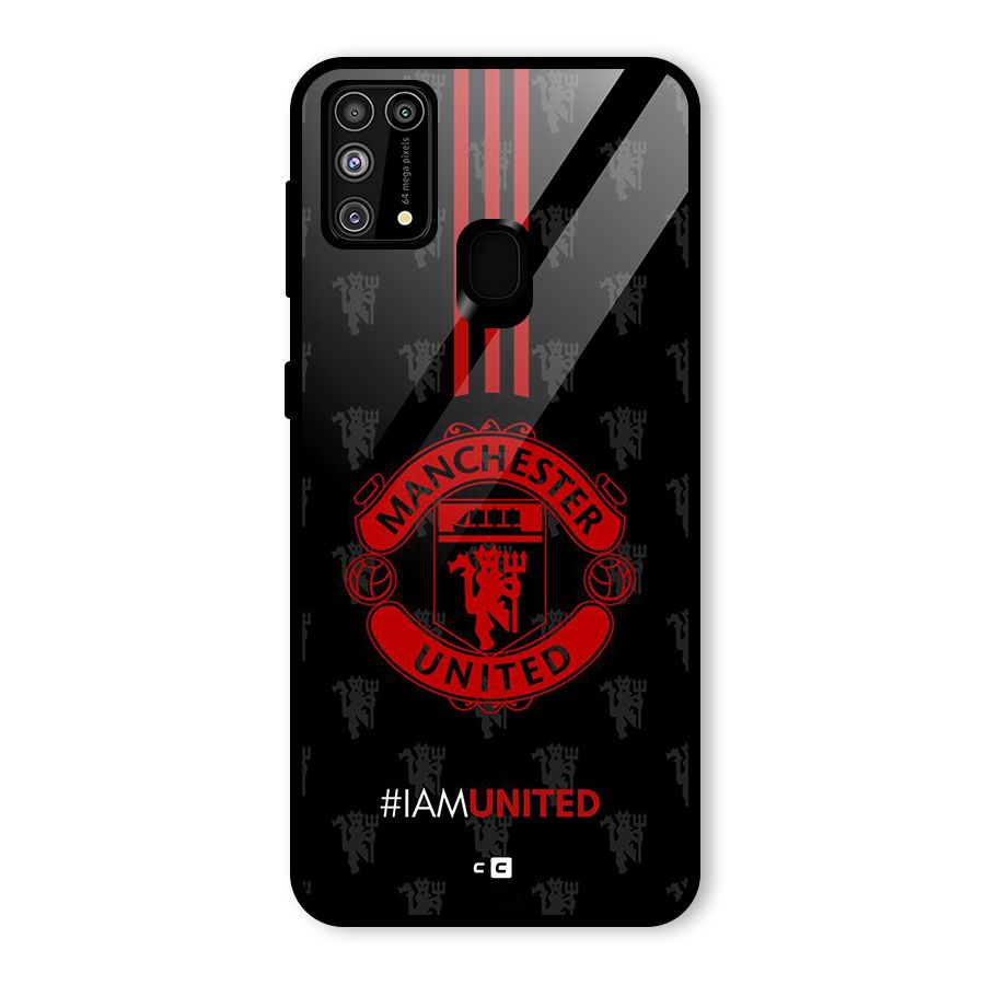The United Spirit Glass Back Case for Galaxy F41