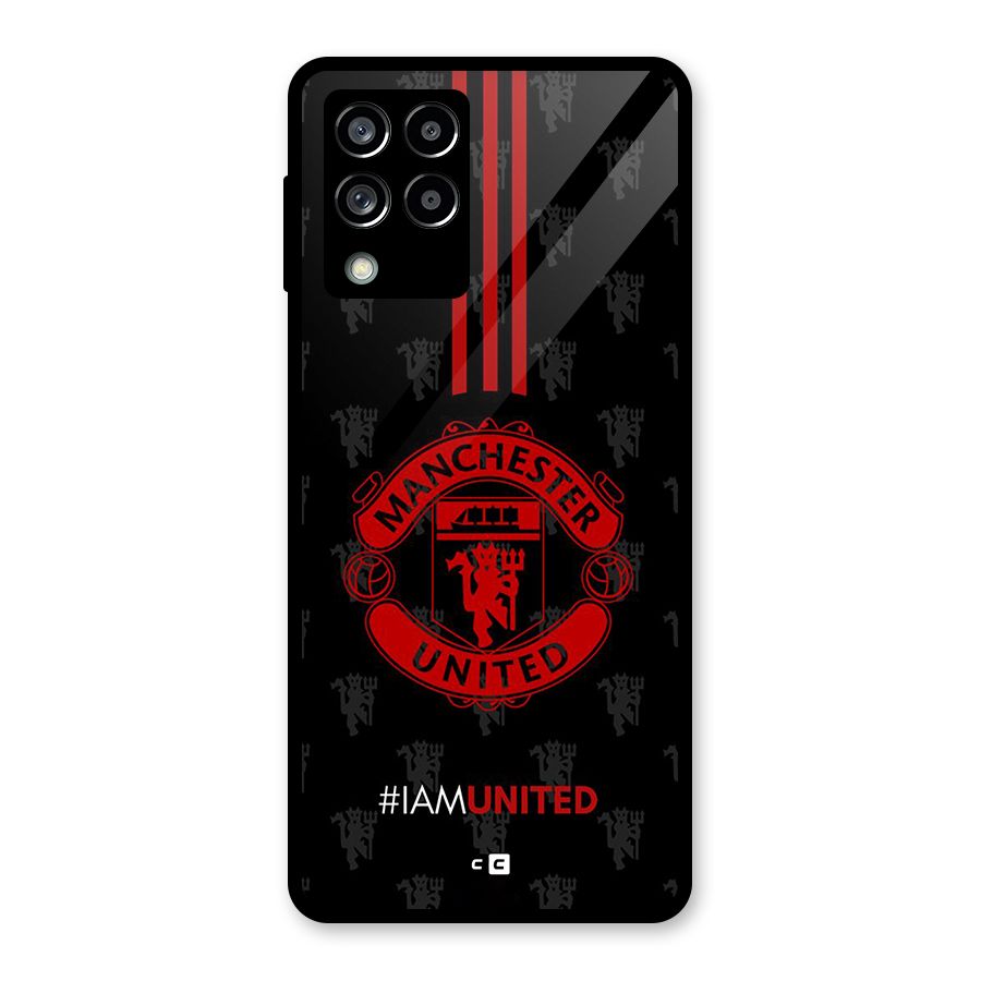 The United Spirit Glass Back Case for Galaxy M53 5G