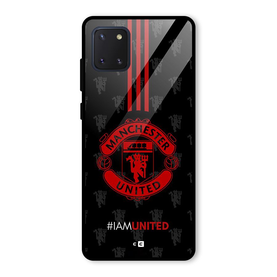 The United Spirit Glass Back Case for Galaxy Note 10 Lite