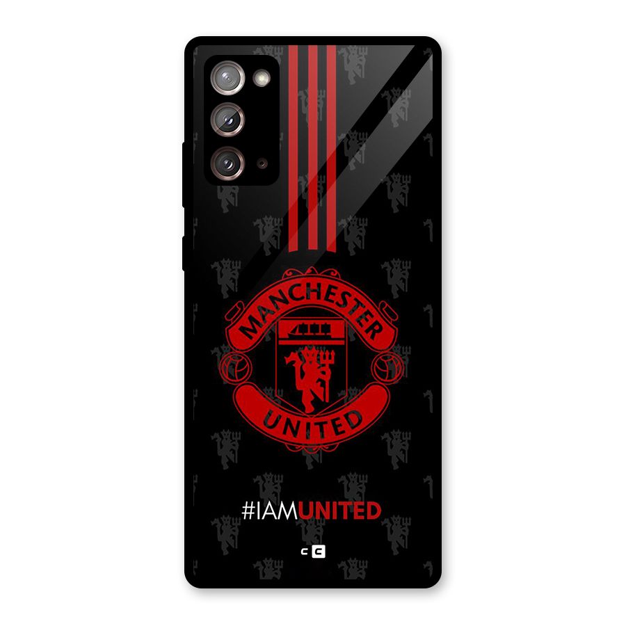 The United Spirit Glass Back Case for Galaxy Note 20