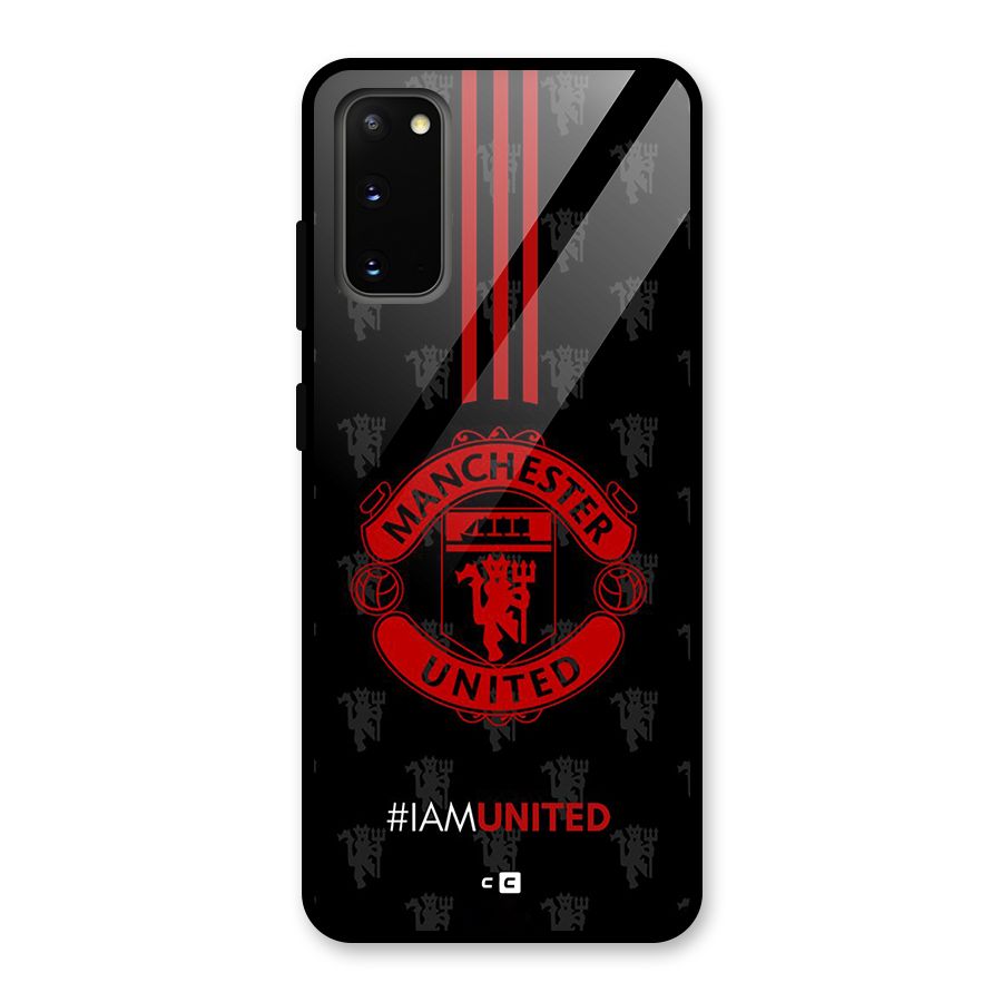 The United Spirit Glass Back Case for Galaxy S20