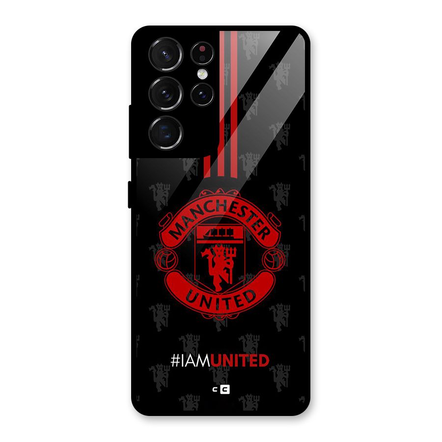 The United Spirit Glass Back Case for Galaxy S21 Ultra 5G