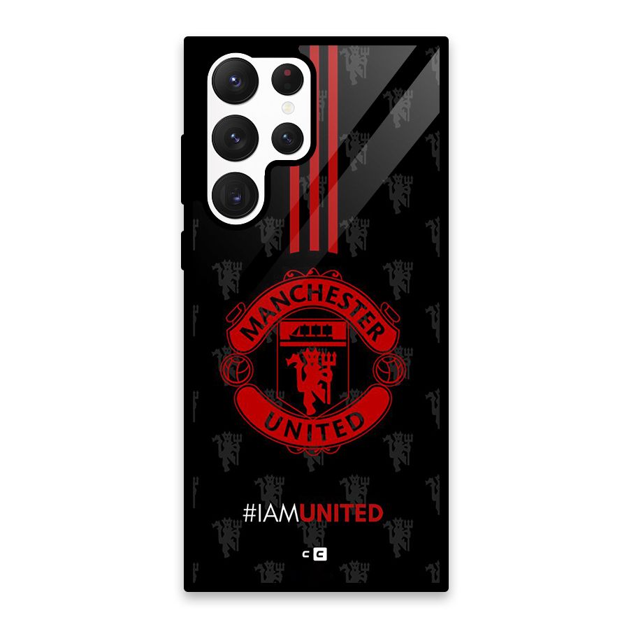 The United Spirit Glass Back Case for Galaxy S22 Ultra 5G