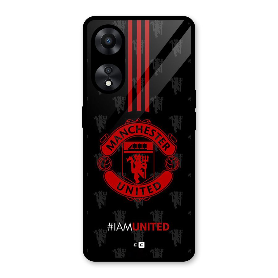 The United Spirit Glass Back Case for Oppo A78
