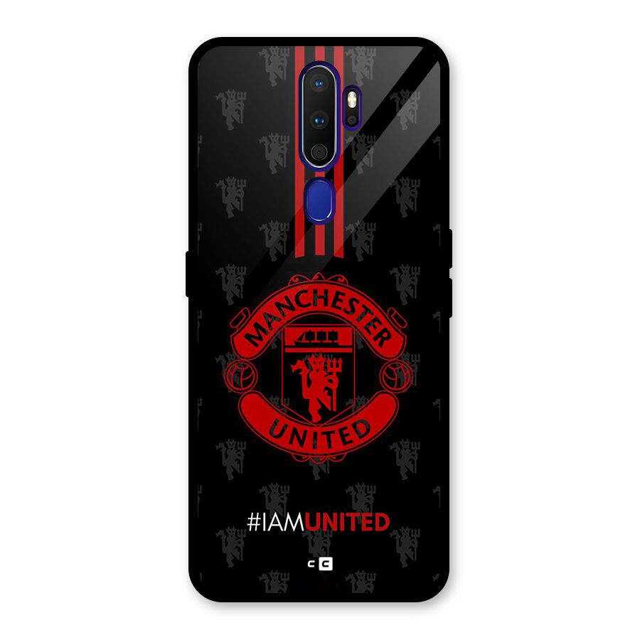 The United Spirit Glass Back Case for Oppo A9 (2020)