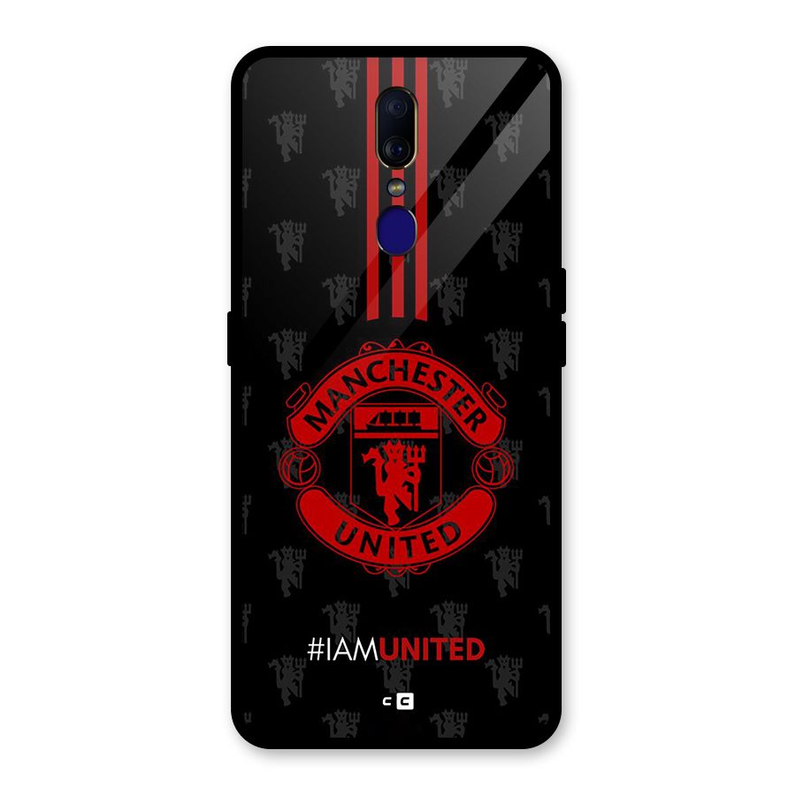The United Spirit Glass Back Case for Oppo F11
