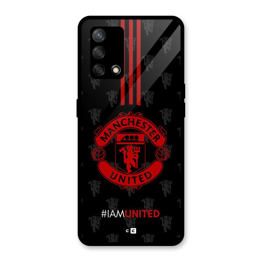 The United Spirit Glass Back Case for Oppo F19
