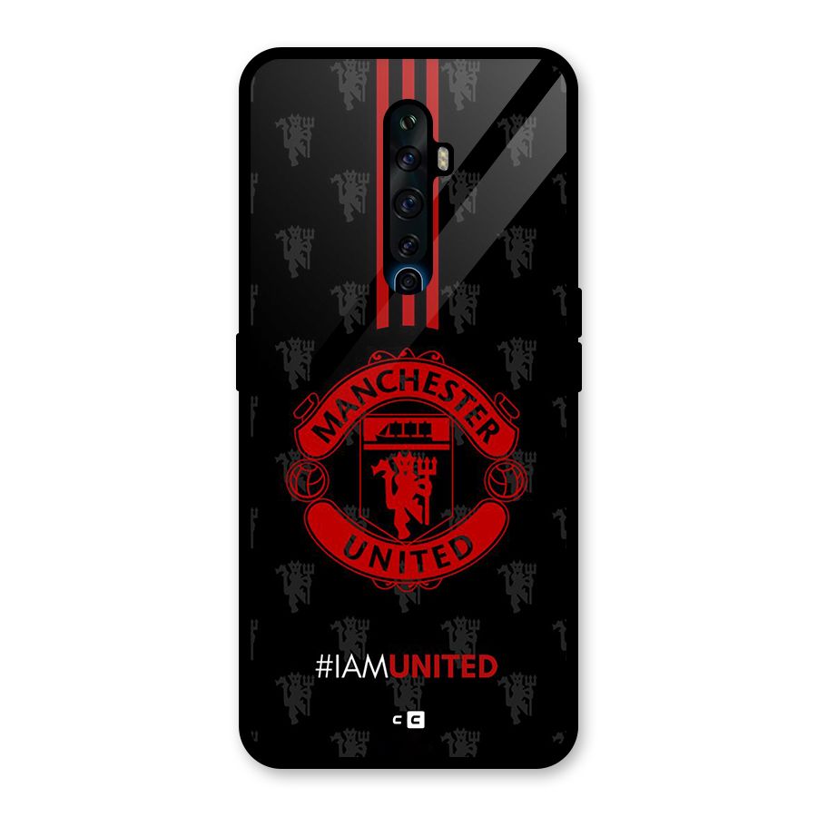The United Spirit Glass Back Case for Oppo Reno2 F