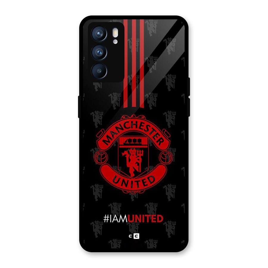 The United Spirit Glass Back Case for Oppo Reno6 5G