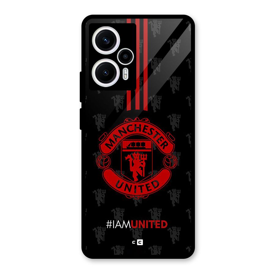 The United Spirit Glass Back Case for Poco F5