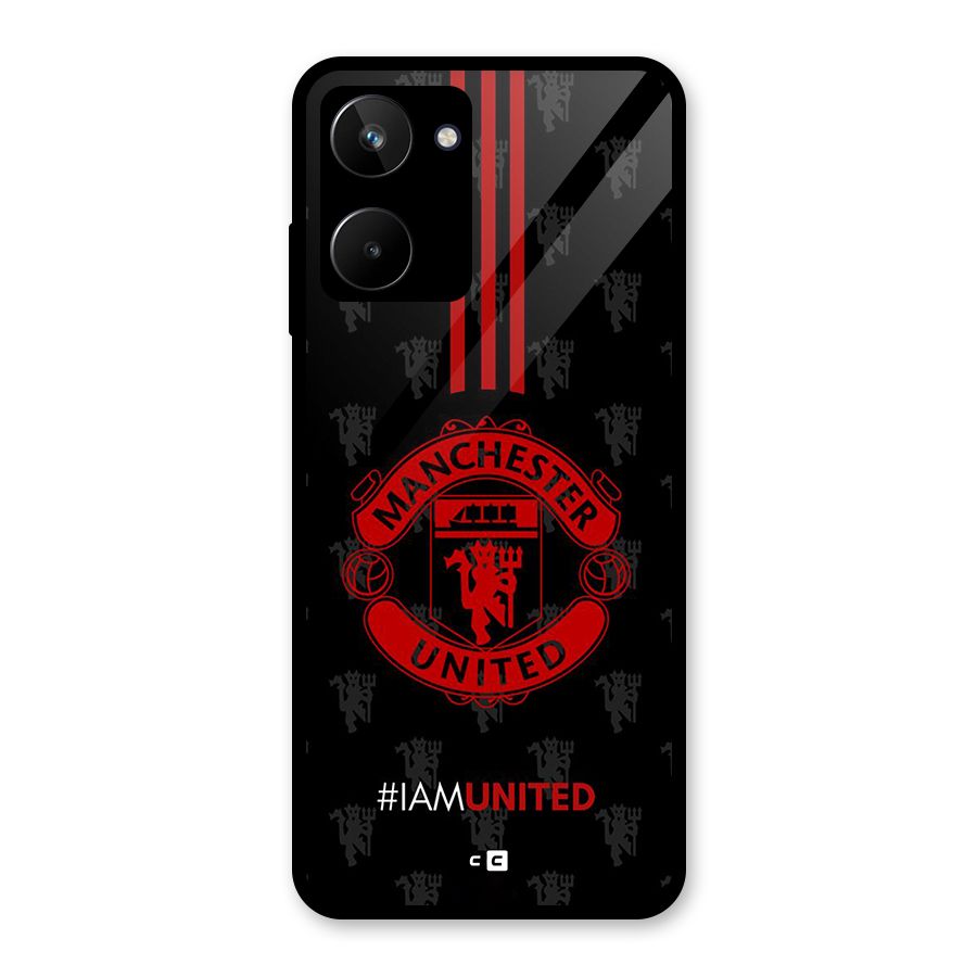 The United Spirit Glass Back Case for Realme 10