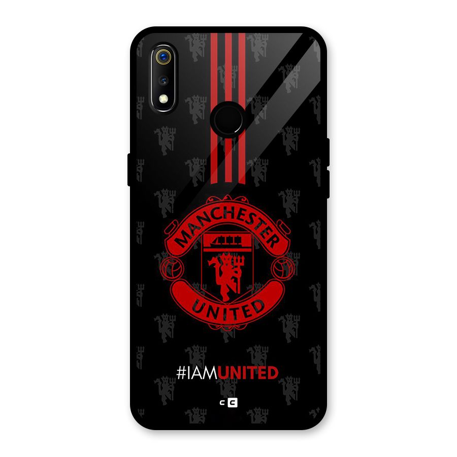 The United Spirit Glass Back Case for Realme 3i