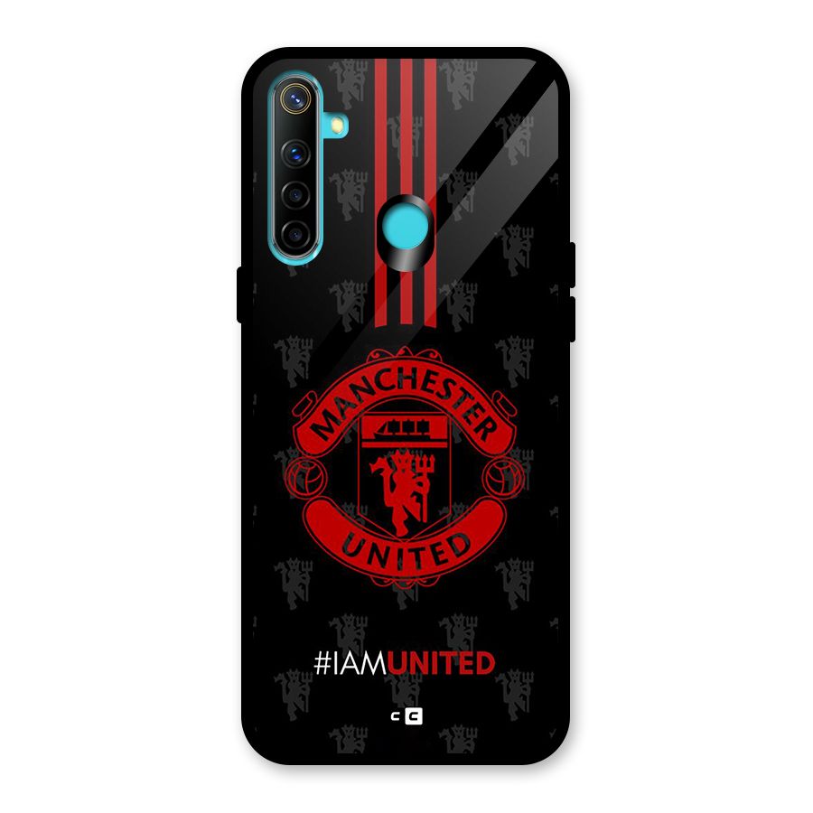 The United Spirit Glass Back Case for Realme 5
