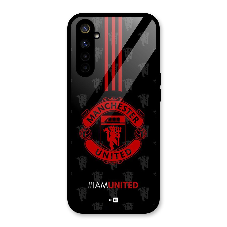 The United Spirit Glass Back Case for Realme 6i