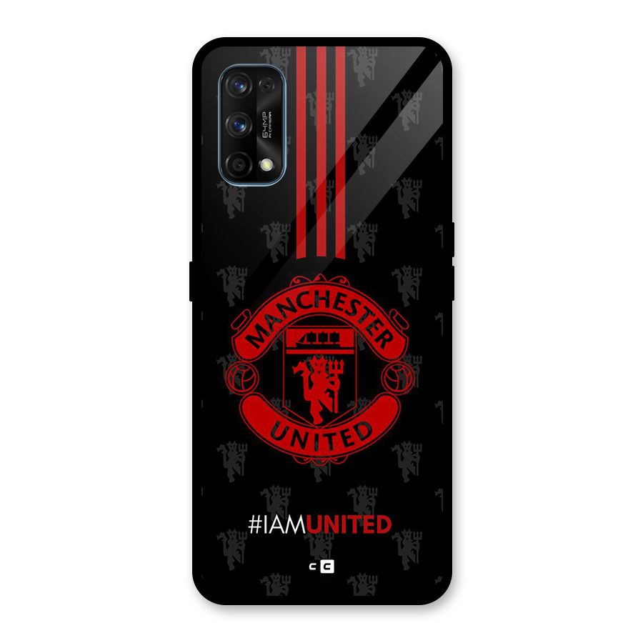 The United Spirit Glass Back Case for Realme 7 Pro