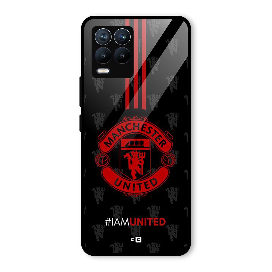 The United Spirit Glass Back Case for Realme 8