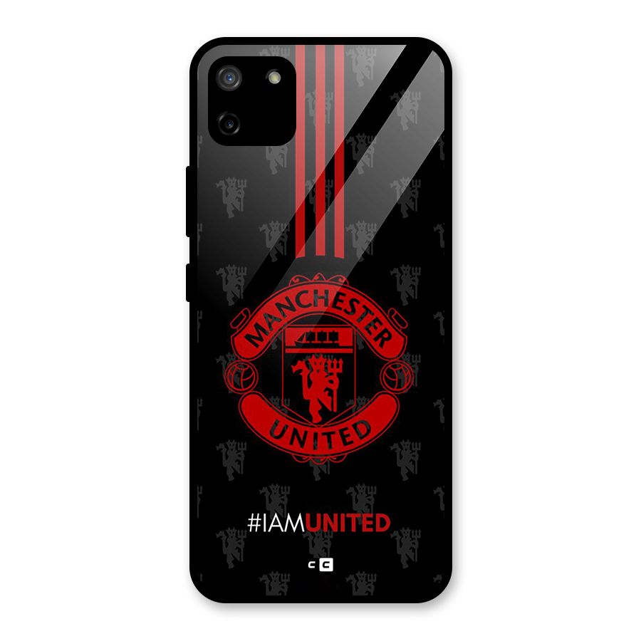 The United Spirit Glass Back Case for Realme C11
