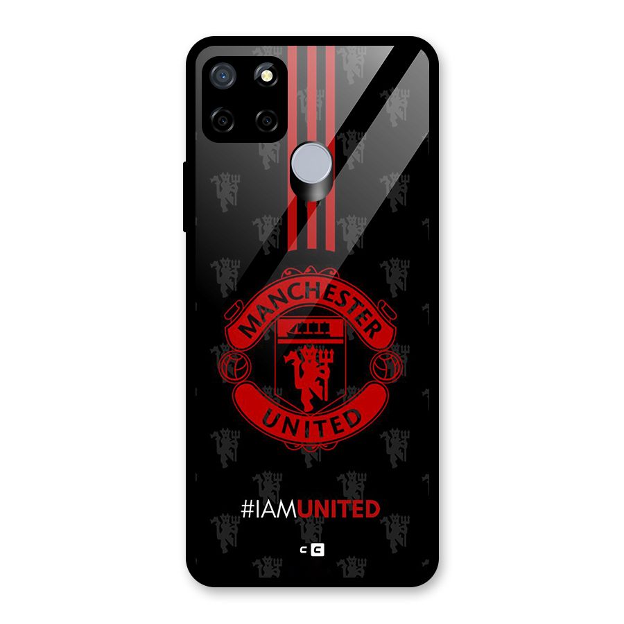 The United Spirit Glass Back Case for Realme C12