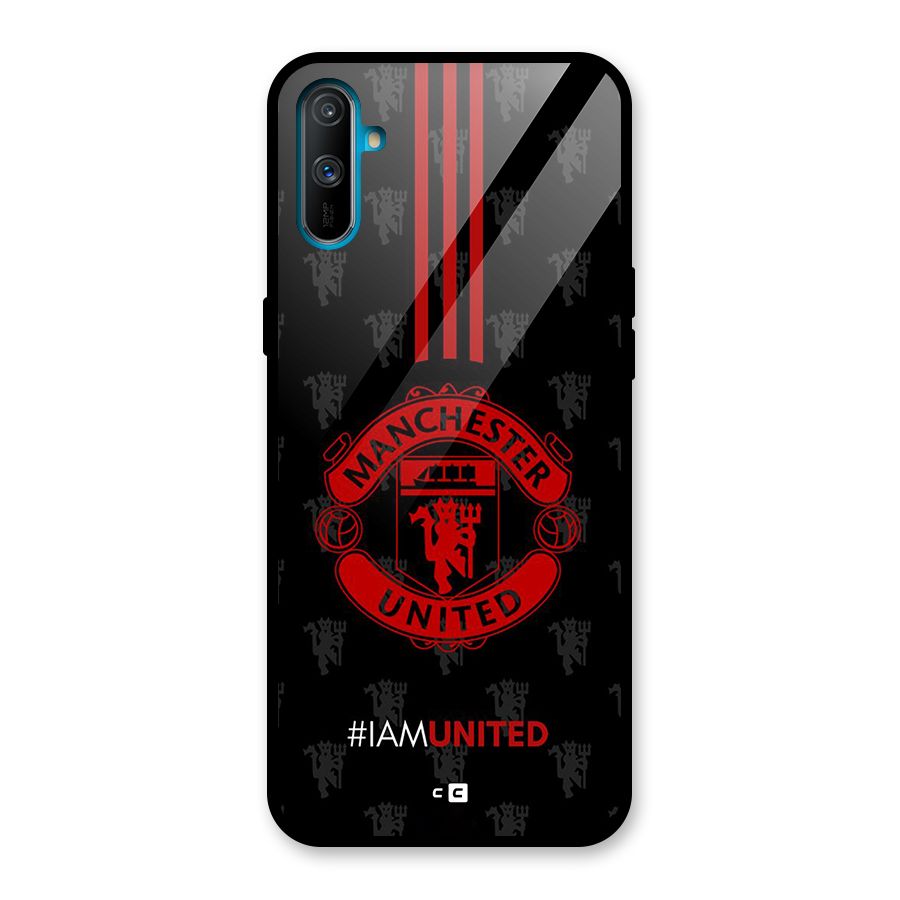 The United Spirit Glass Back Case for Realme C3