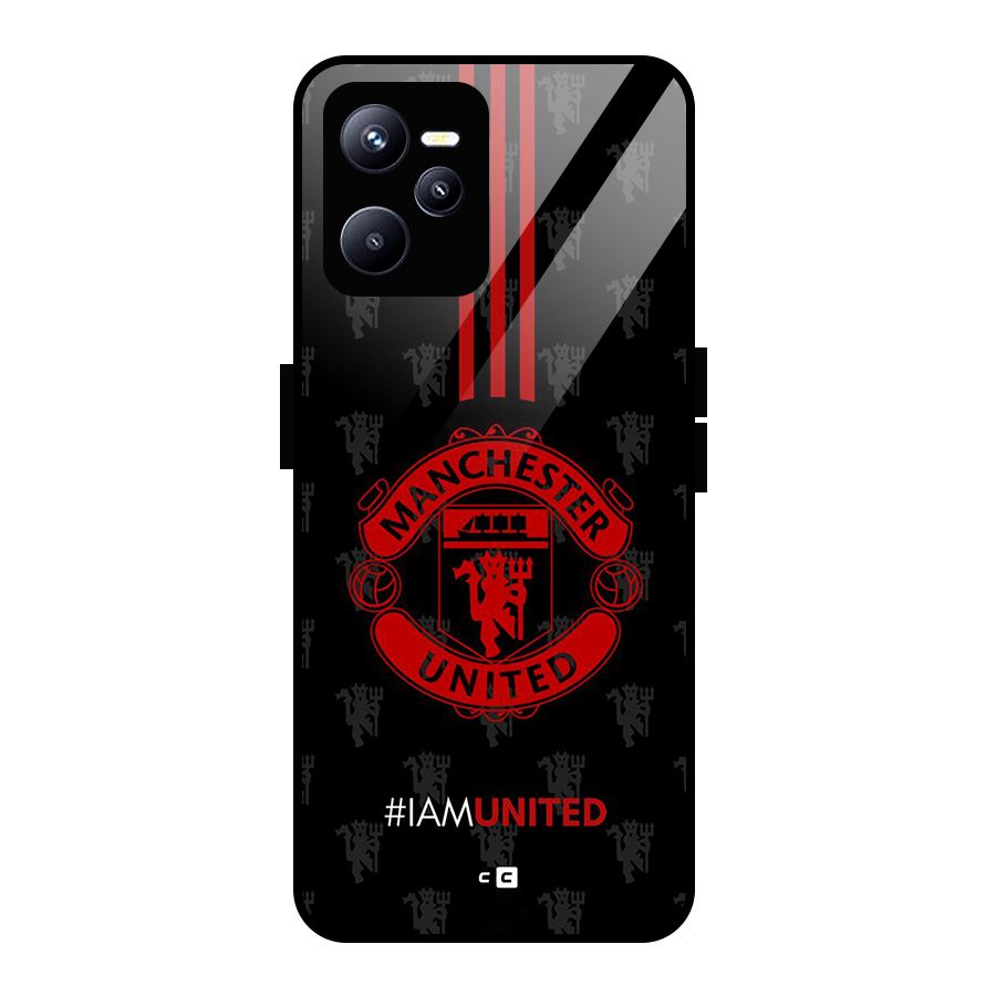The United Spirit Glass Back Case for Realme C35