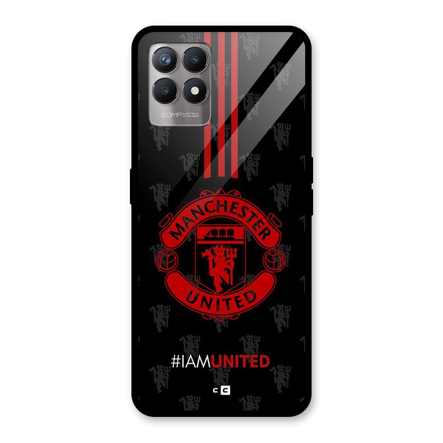 The United Spirit Glass Back Case for Realme Narzo 50