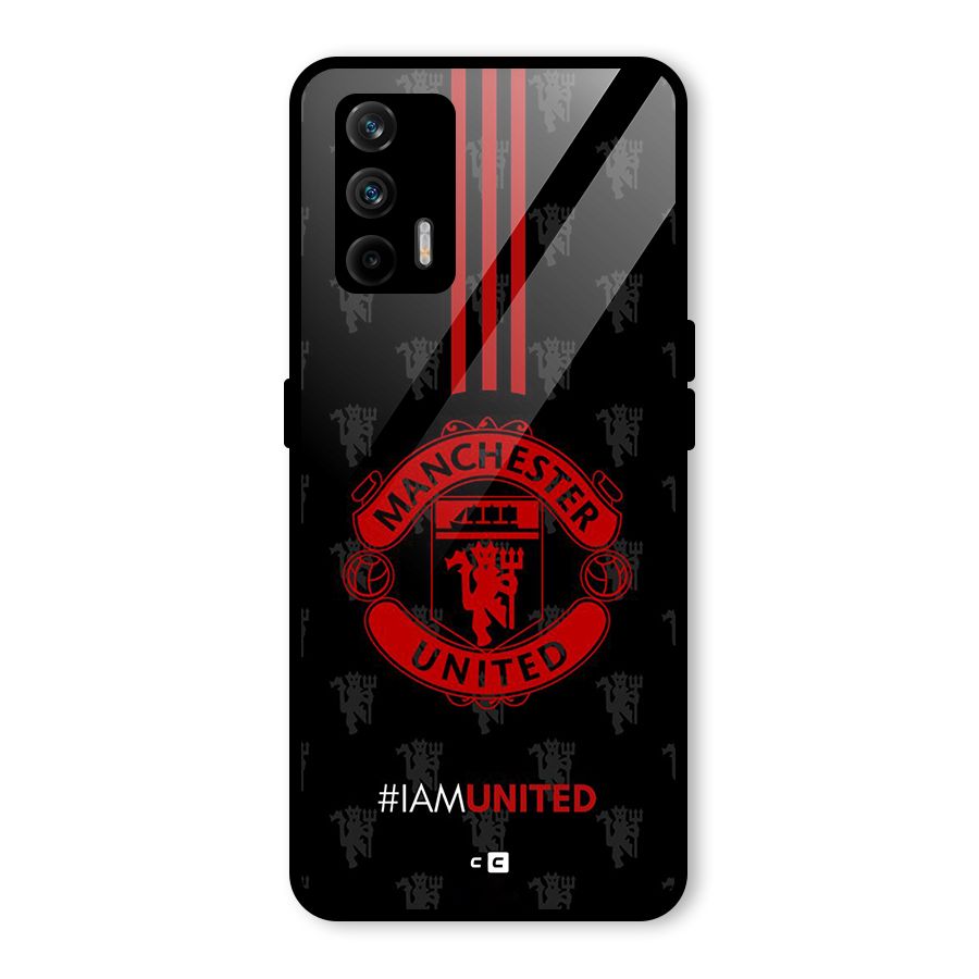 The United Spirit Glass Back Case for Realme X7 Max