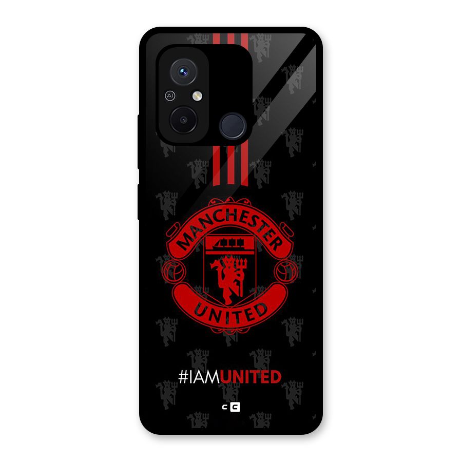 The United Spirit Glass Back Case for Redmi 12C