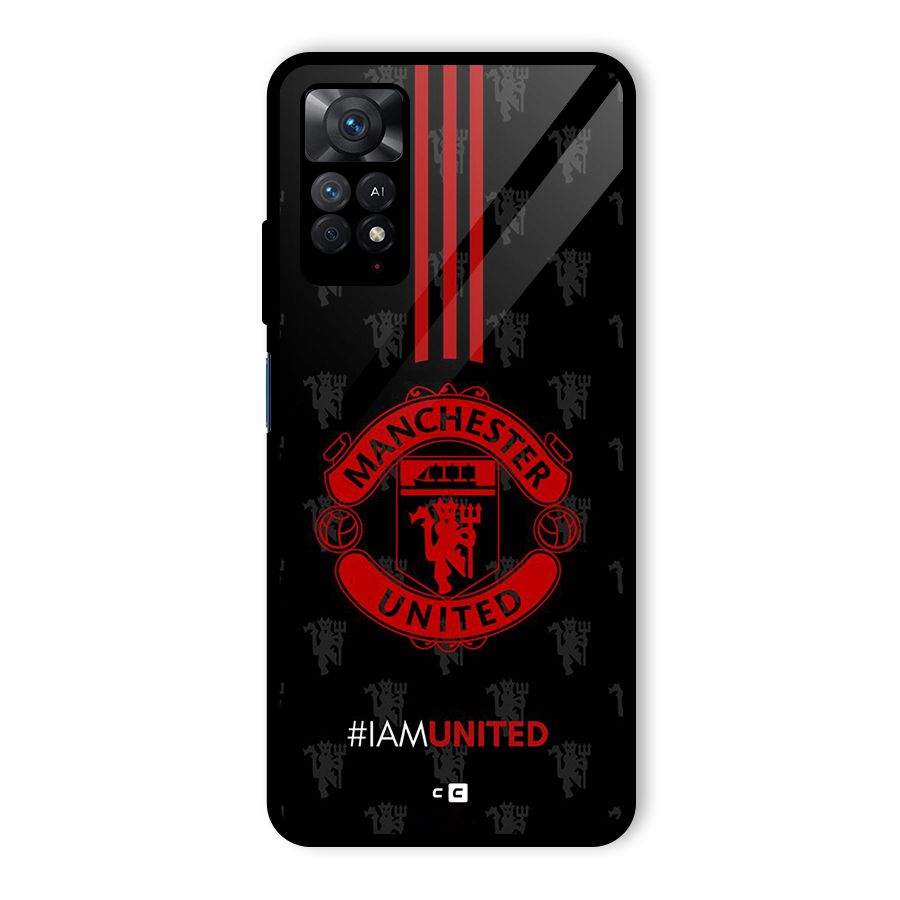 The United Spirit Glass Back Case for Redmi Note 11 Pro