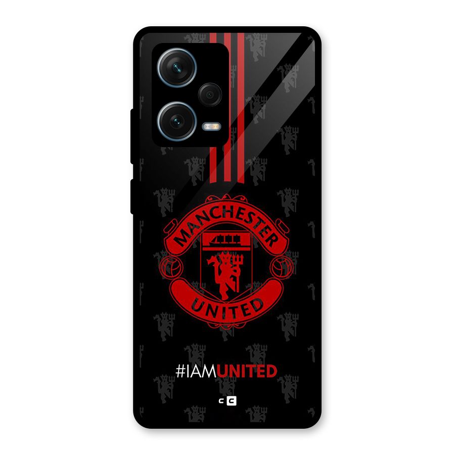 The United Spirit Glass Back Case for Redmi Note 12 Pro Plus 5G