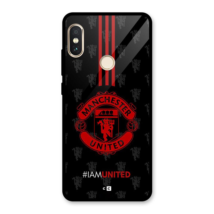 The United Spirit Glass Back Case for Redmi Note 5 Pro