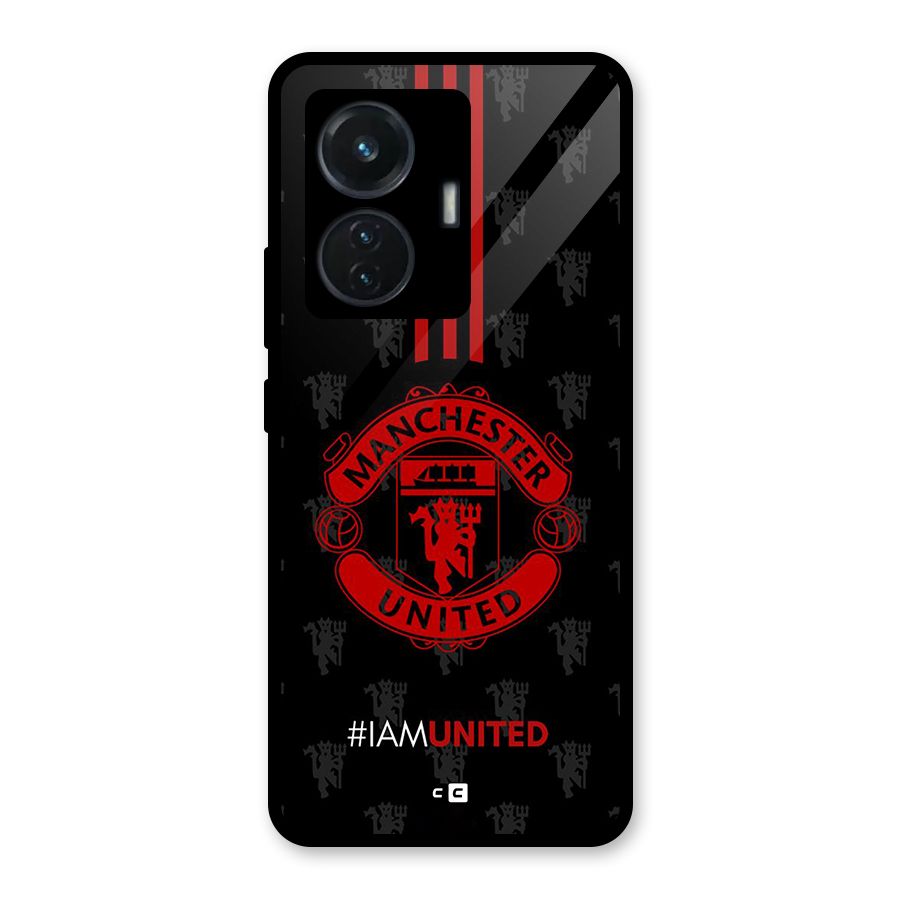 The United Spirit Glass Back Case for Vivo T1 44W