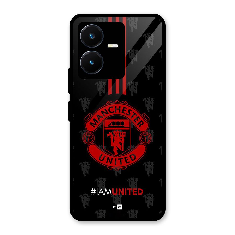 The United Spirit Glass Back Case for Vivo Y22s