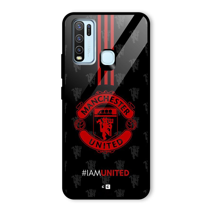 The United Spirit Glass Back Case for Vivo Y30