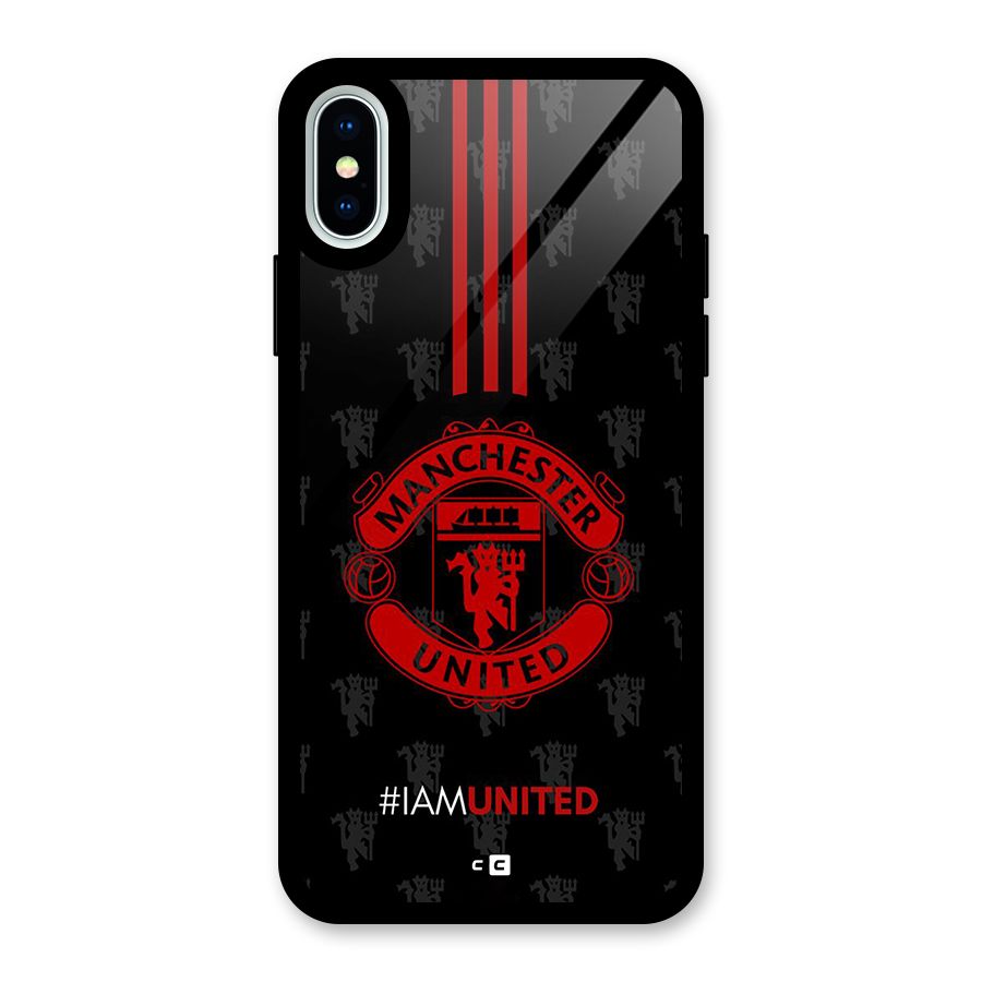 The United Spirit Glass Back Case for iPhone X