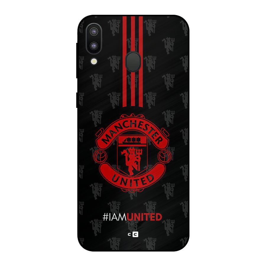 The United Spirit Metal Back Case for Galaxy M20