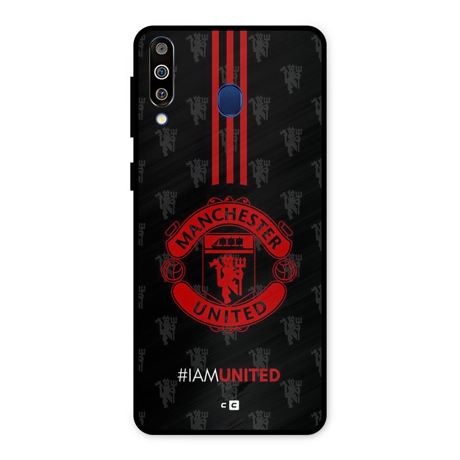 The United Spirit Metal Back Case for Galaxy M30