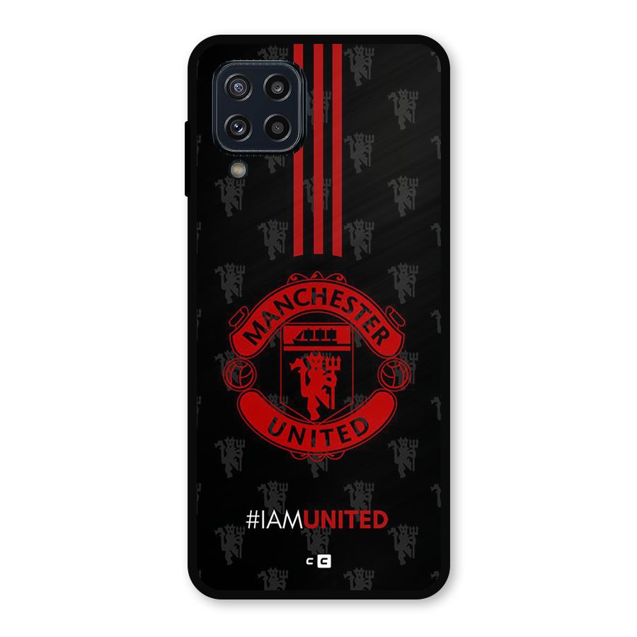 The United Spirit Metal Back Case for Galaxy M32
