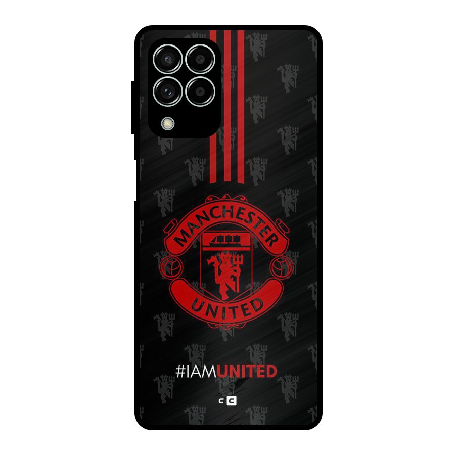 The United Spirit Metal Back Case for Galaxy M33