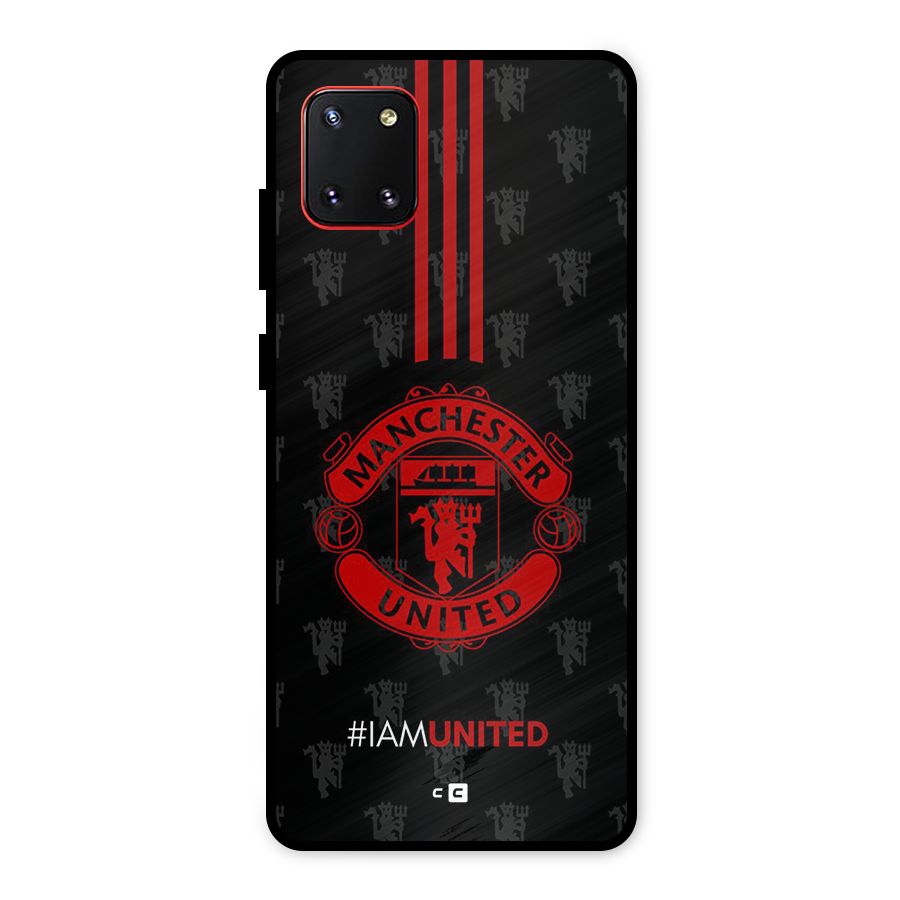 The United Spirit Metal Back Case for Galaxy Note 10 Lite