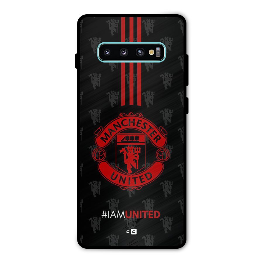 The United Spirit Metal Back Case for Galaxy S10 Plus