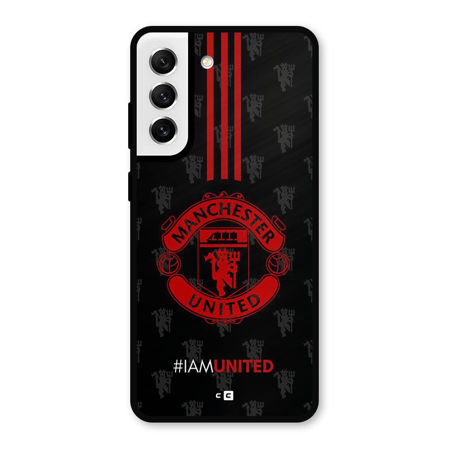 The United Spirit Metal Back Case for Galaxy S21 FE 5G
