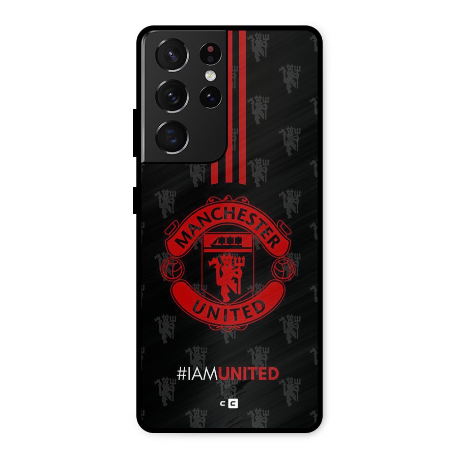 The United Spirit Metal Back Case for Galaxy S21 Ultra 5G