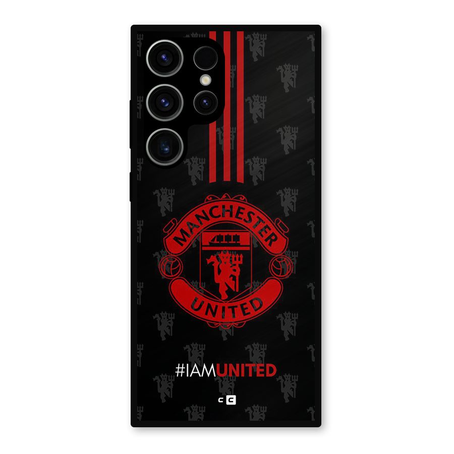 The United Spirit Metal Back Case for Galaxy S23 Ultra