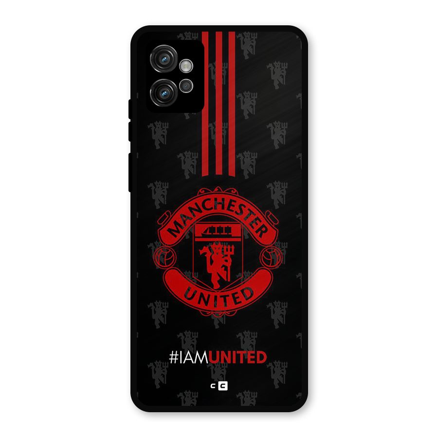 The United Spirit Metal Back Case for Moto G32