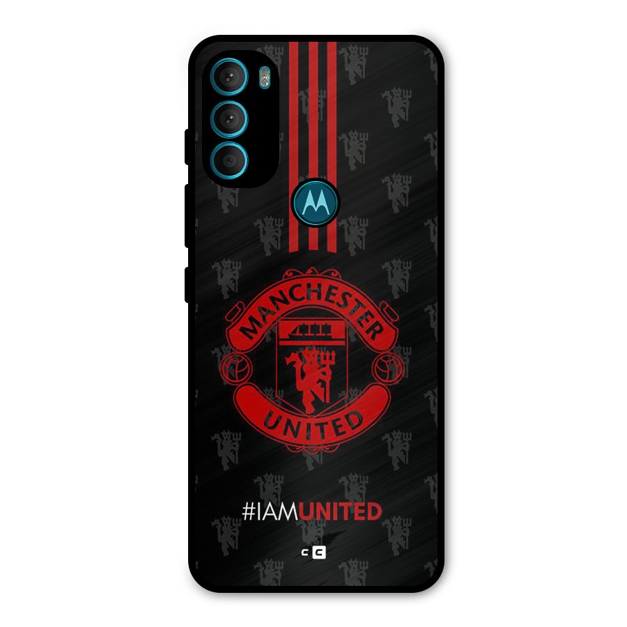 The United Spirit Metal Back Case for Moto G71 5G