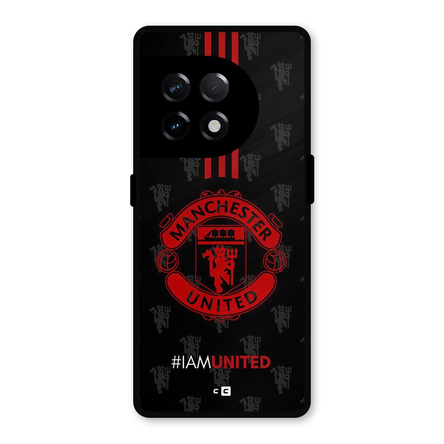 The United Spirit Metal Back Case for OnePlus 11R