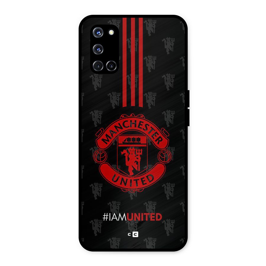 The United Spirit Metal Back Case for Oppo A52