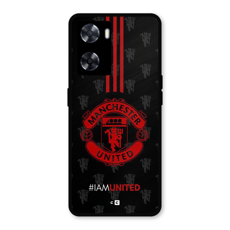 The United Spirit Metal Back Case for Oppo A77