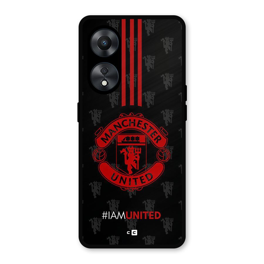 The United Spirit Metal Back Case for Oppo A78