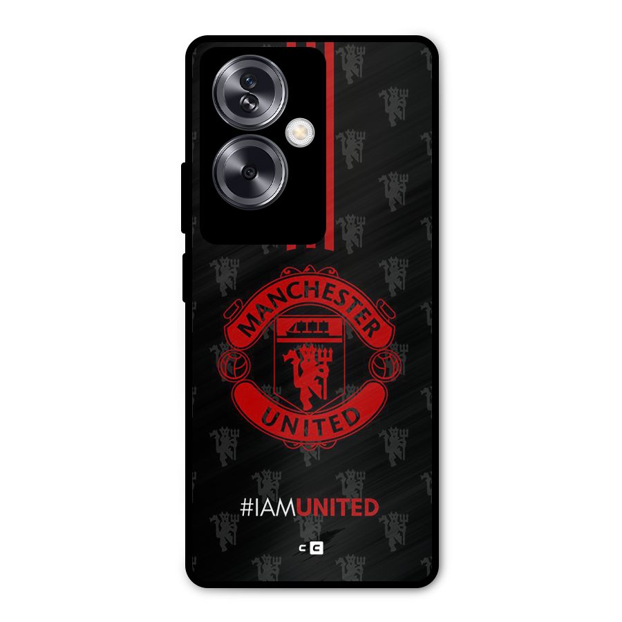 The United Spirit Metal Back Case for Oppo A79 5G